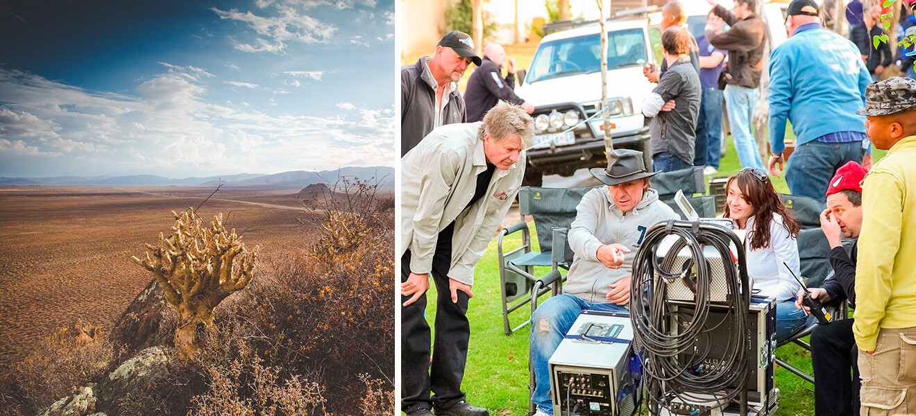 From slick city scenery to stunning natural landscapes, SA offers movie makers a range of backdrops to choose from. From slick city scenery to stunning natural landscapes, SA offers movie makers a range of backdrops to choose from.